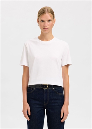 Iona leather belt Black Selected Femme 